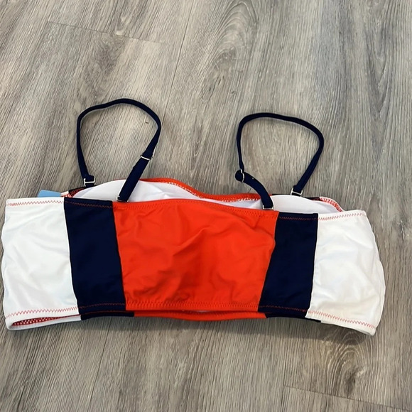 Cupshe red blue and white bikini top size XL NEW WITH TAGS - Picture 5 of 10